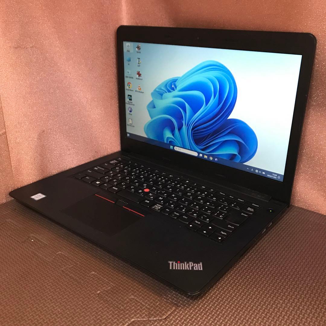 Thinkpad 軽量14インチノート Core i3 8Gメモリ SSD
