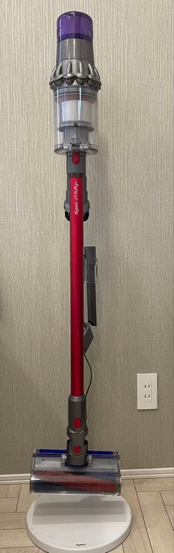 Dyson ダイソン V11fluffy＋ アダプター3種類、充電スタンド