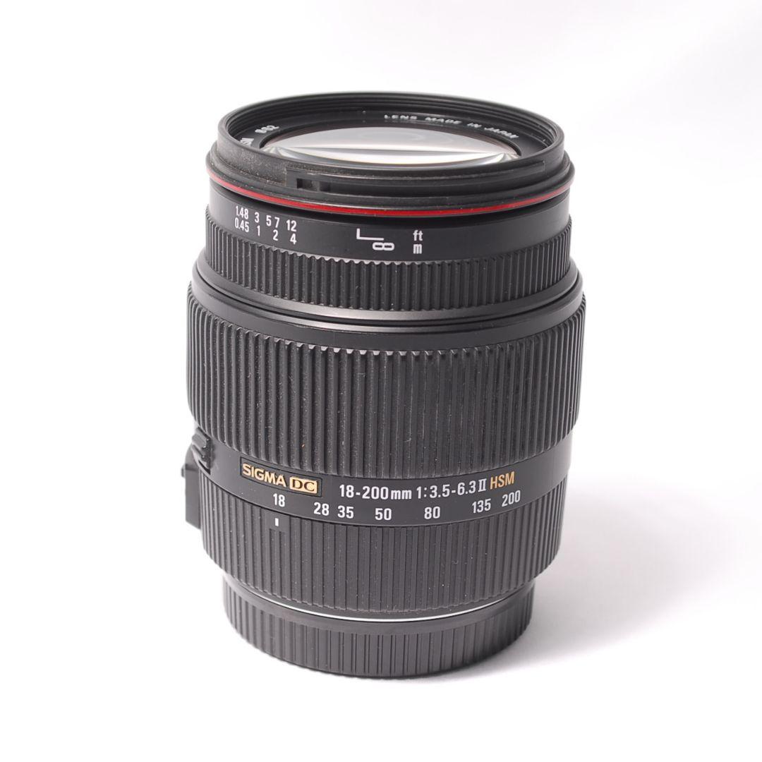 広角&望遠レンズ シグマ SIGMA 18-200mm キャノン Canon