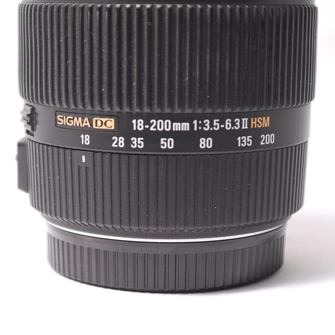 広角&望遠レンズ シグマ SIGMA 18-200mm キャノン Canon