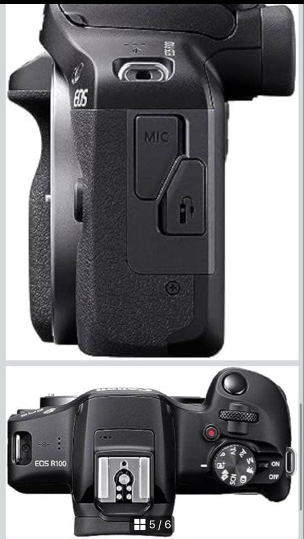 【新品未使用】CanonR100 ダブルズームキット