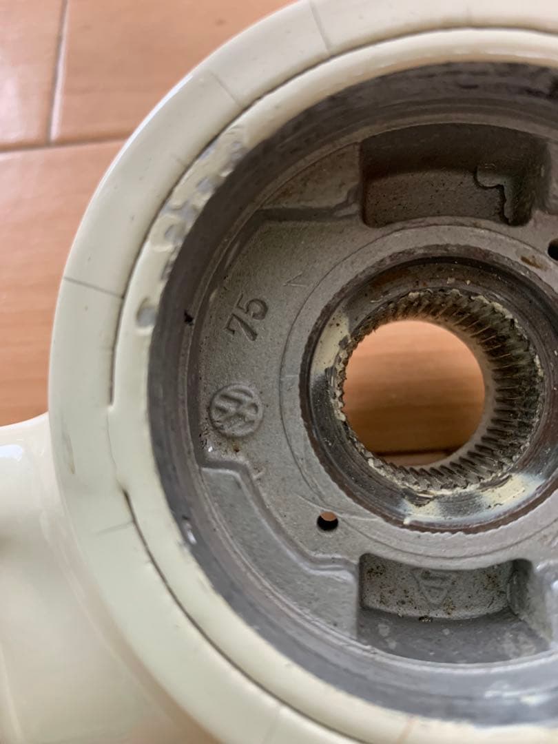 レア❗️VWオーバルステアリング