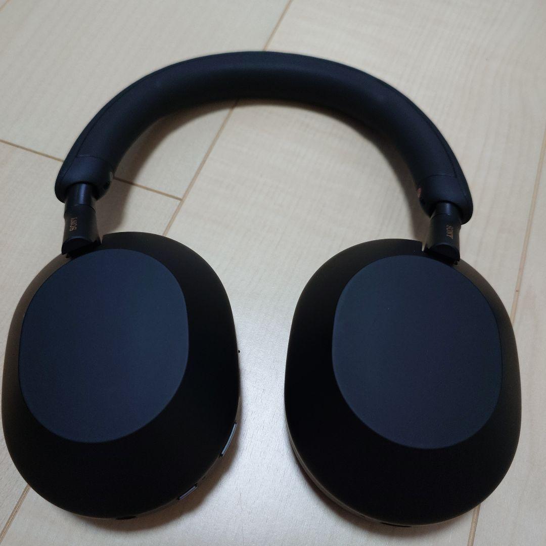 【極美品】SONY WH-1000XM5 ブラック　【おまけ付き】