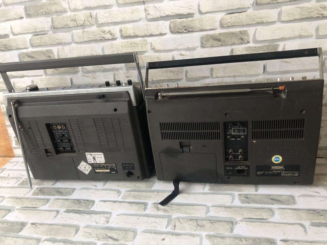 SONY　CF-2550& CRS-2000 まとめて2台(A36)