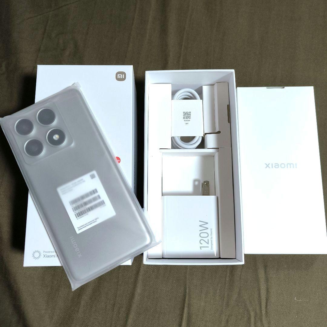 新品✨❗Xiaomi 14T Pro✨ 50Wワイヤレス充電器付き チタングレー