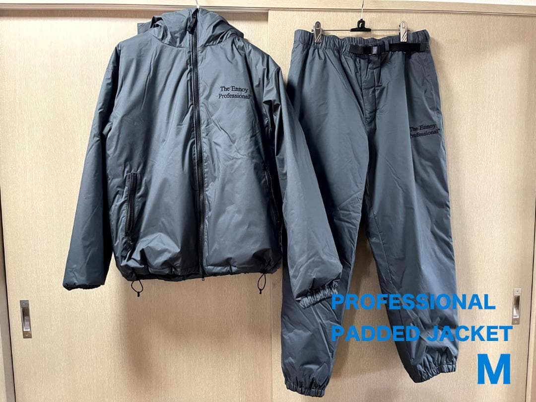 ジャケット・アウター ENNOY PROFESSIONAL PADDED SETUP GRAY M