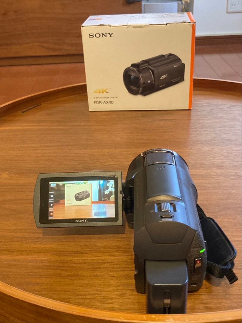 【くし】SONY FDR-AX40 4Kビデオカメラ