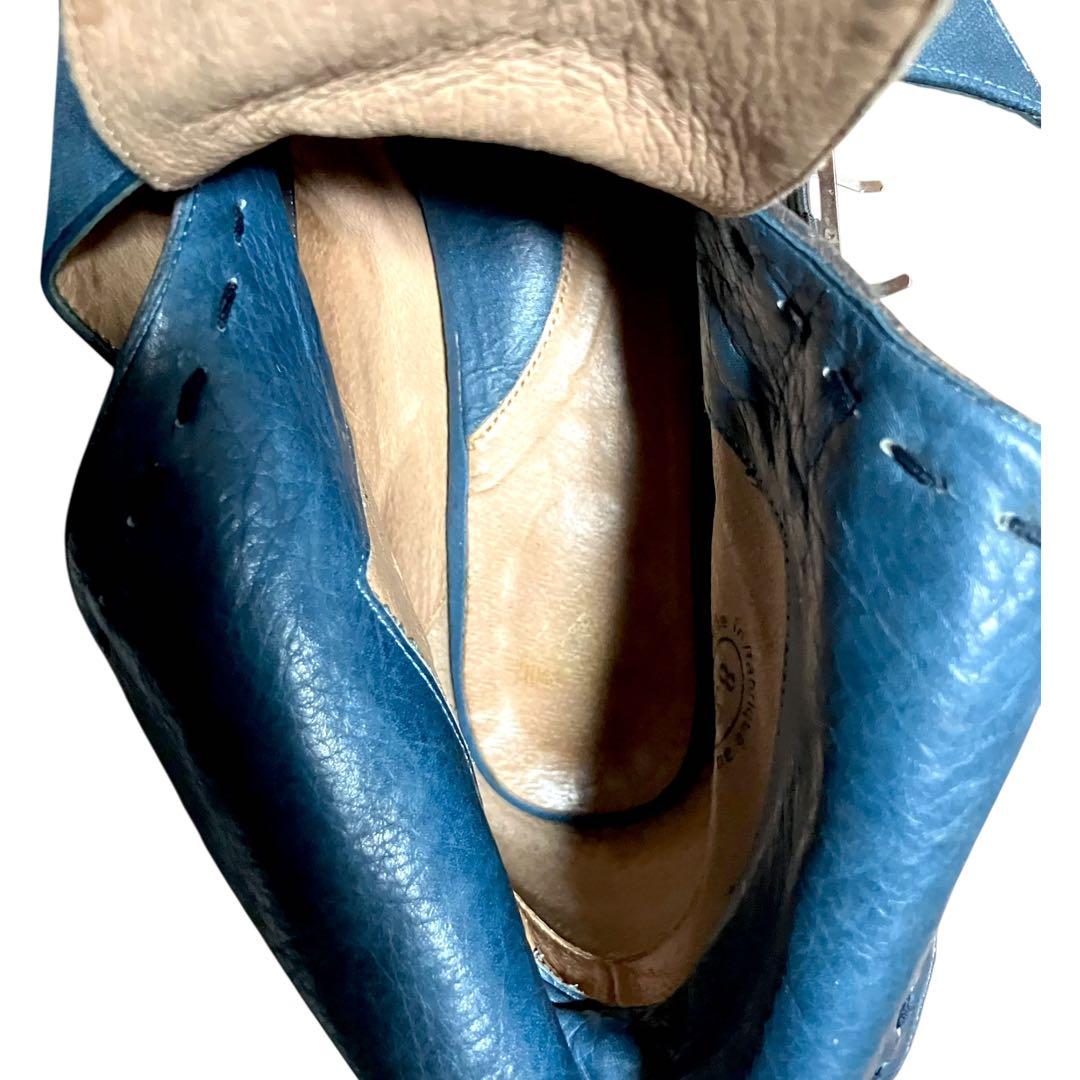 希少✨John Fluevog パイソン型押　アンクルブーツ　8.5 ギャルソン