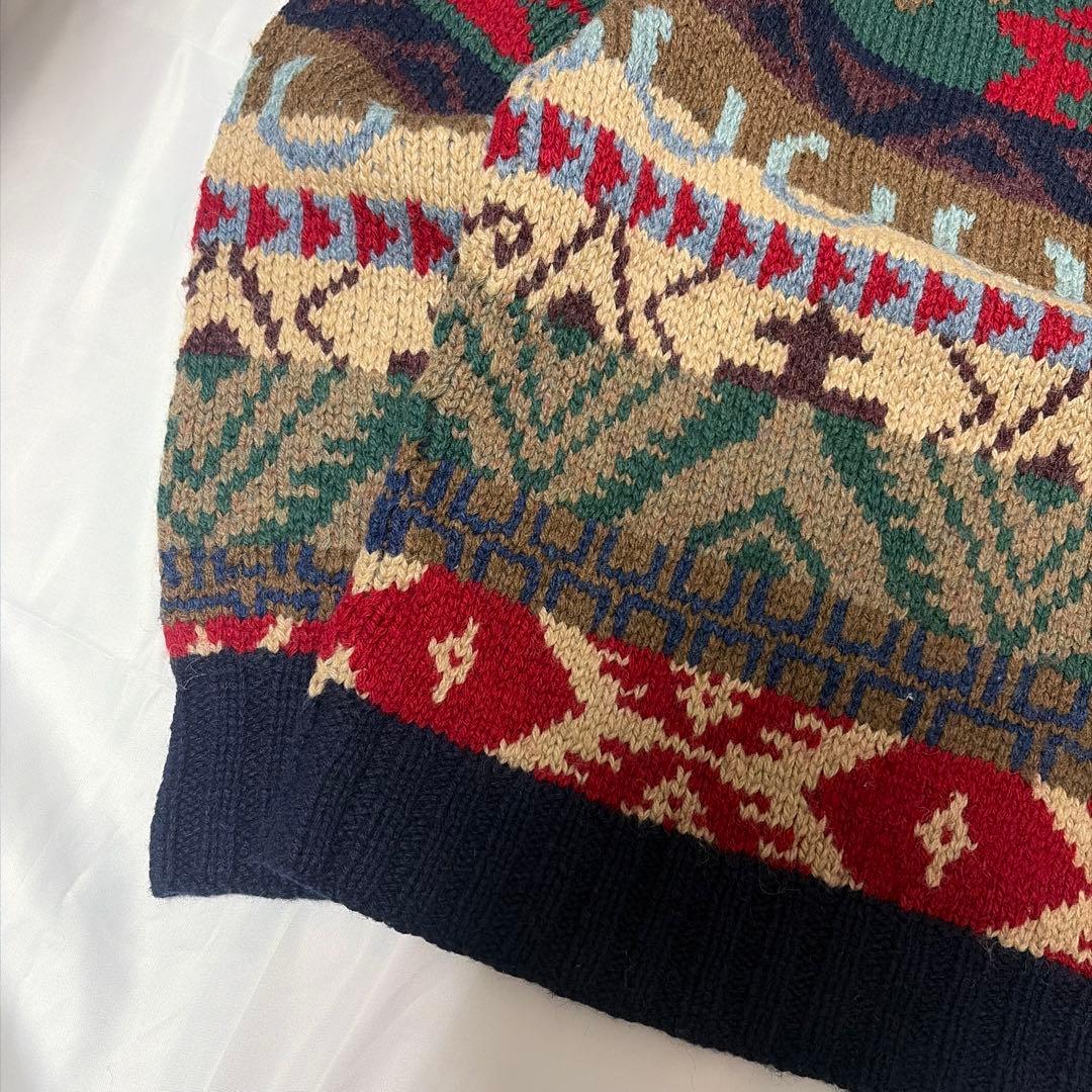 t*e様 Polo by Ralph Lauren Hand Knit