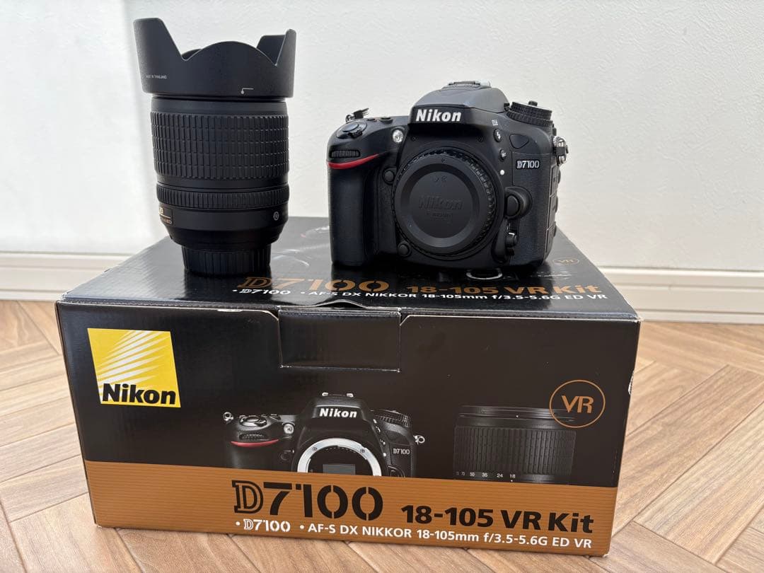 NikonD7100 レンズキット元箱付き