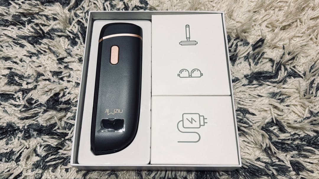 Ni Zmir IPL光脱毛器 ブラック・ゴールド