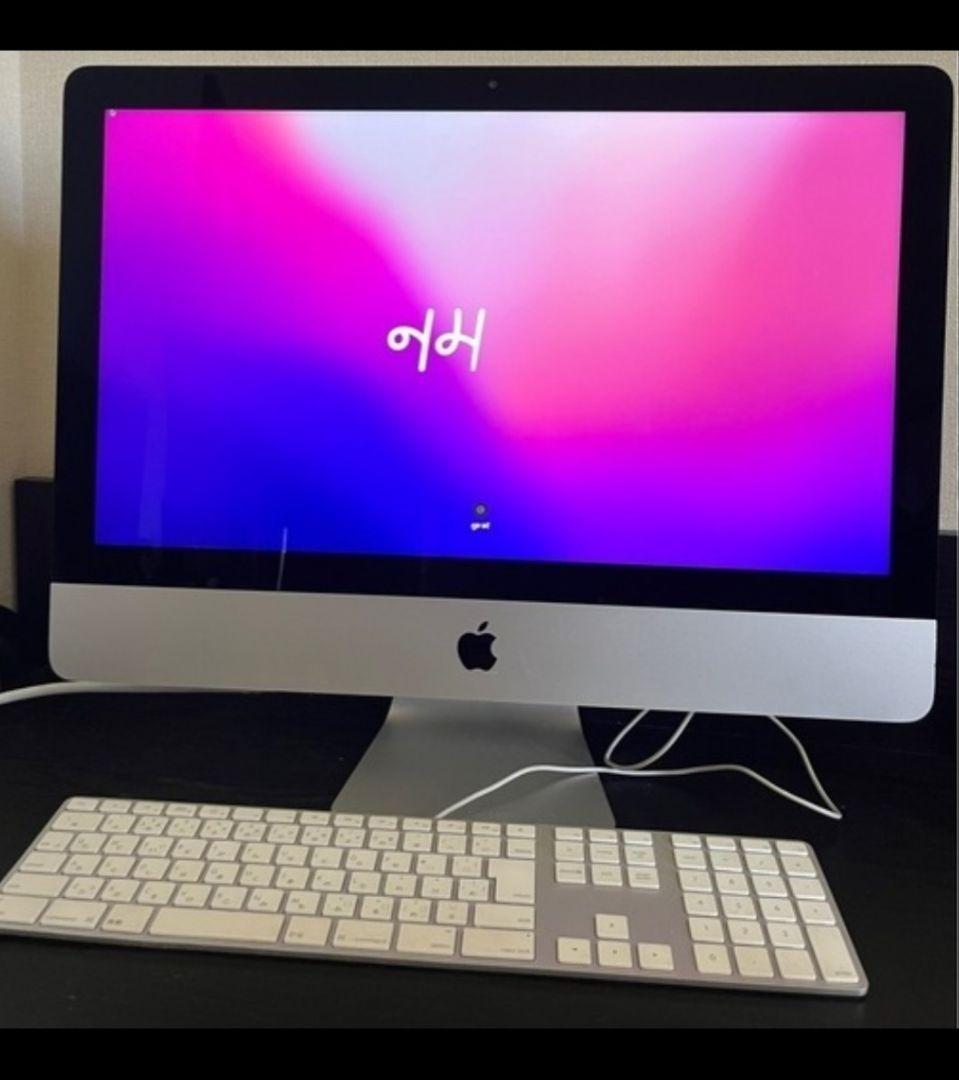 Apple iMac シルバー macOS Monterey