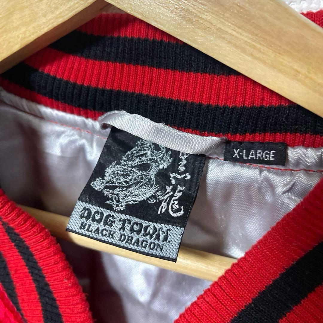 DOG TOWN ドッグタウン 黒龍 スカジャン XL 傷汚れ有 ヴィンテージ