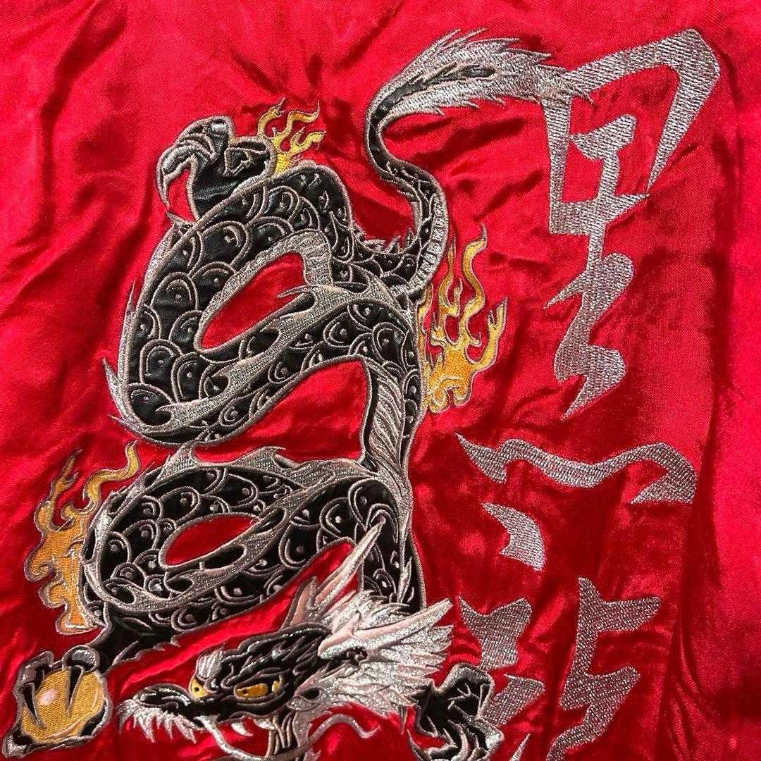 DOG TOWN ドッグタウン 黒龍 スカジャン XL 傷汚れ有 ヴィンテージ