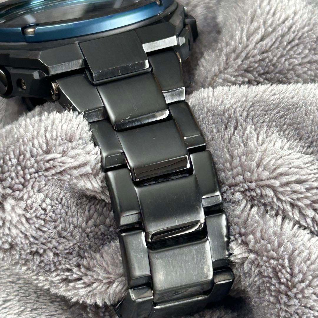 電波ソーラー メタルブレス［良品］G-SHOCK GST-W110BD