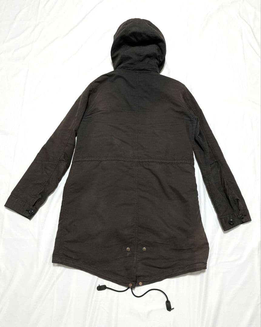 FRED PERRY ユニオンジャックライナーフィッシュテールモッズコートS