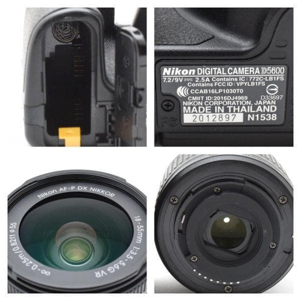 ニコン Nikon D5600 レンズキット 元箱付き #3159
