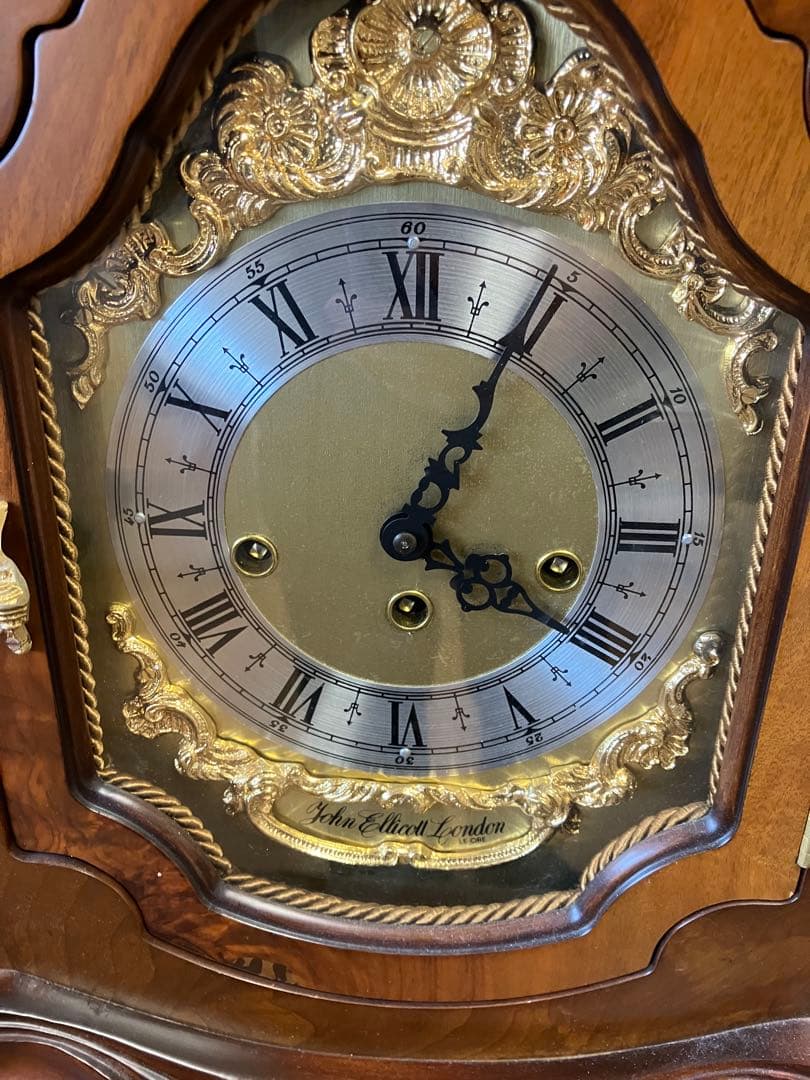 イタリア 【Le ORE/ラオーレ社】フランツ ヘルムレ 手巻き 置時計