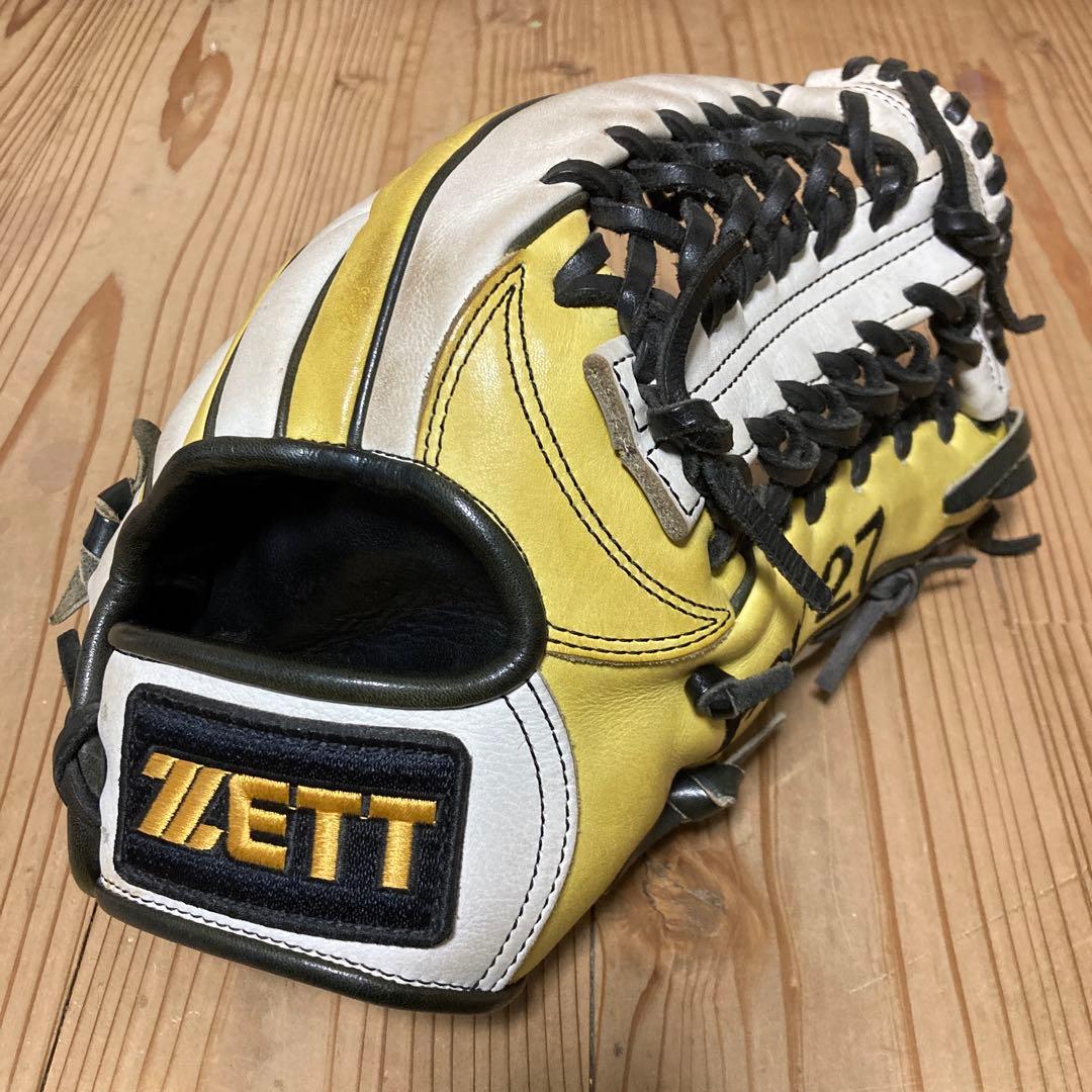 プロ実仕様グローブ　ZETT硬式外野手グローブ 福岡ダイエーホークス27