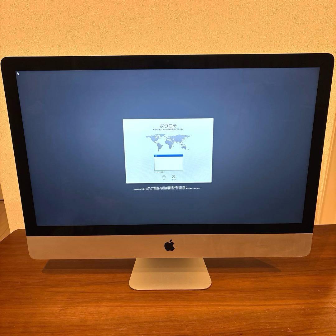Apple iMac 27インチ Late2013 メモリ16GB KBマウス付