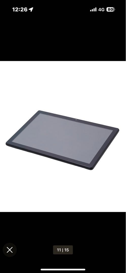 ★新品未開封　スリコ　3COINS タブレット 10.1インチ　ブラッ