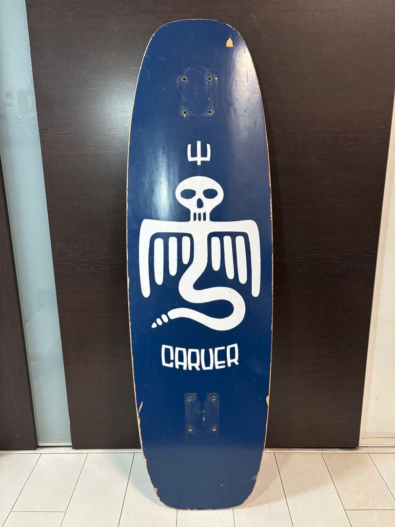 Carver スケートボードデッキ ネイビー