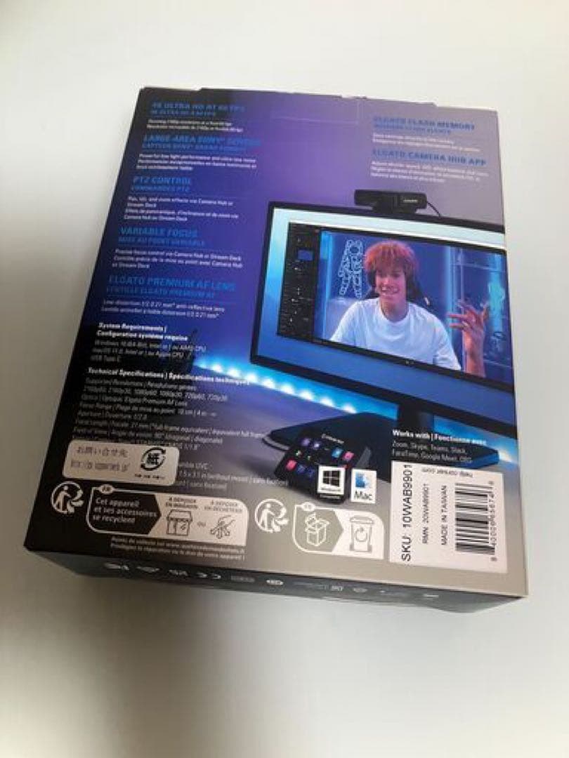 ジ*ー様 Elgato FACE CAM PRO 4Kウェブカメラ