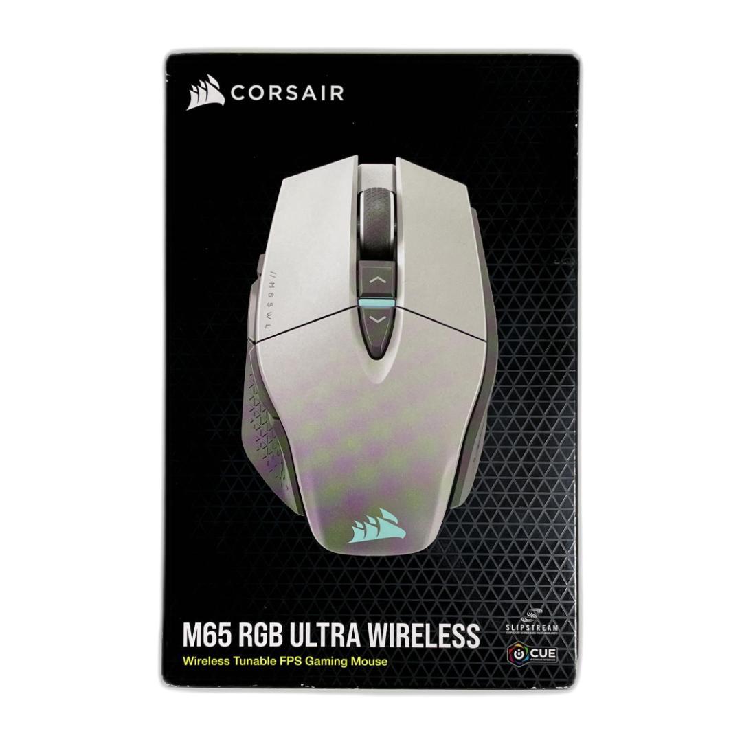 Corsair M65 RGB Ultra Wireless ホワイト　新品