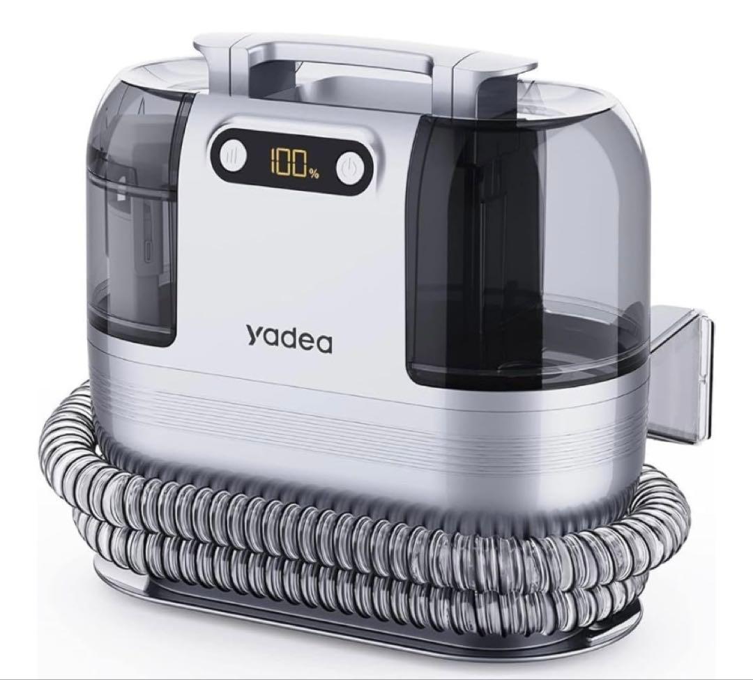 【充電式×12000Pa強力吸引】Yadea カーペットクリーナー コードレス