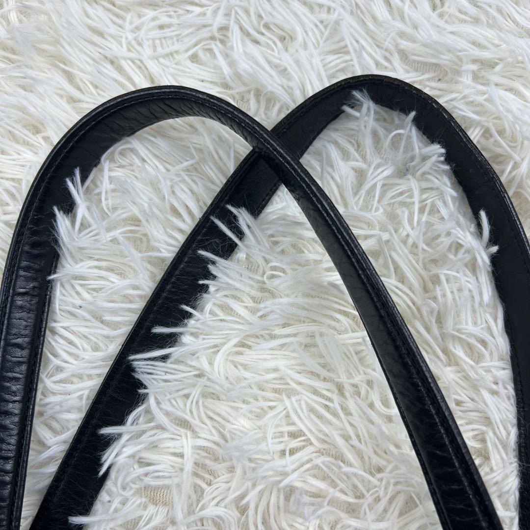 aniary アニアリ トートバッグ ブラック PVC型押し ハニカム柄 A4