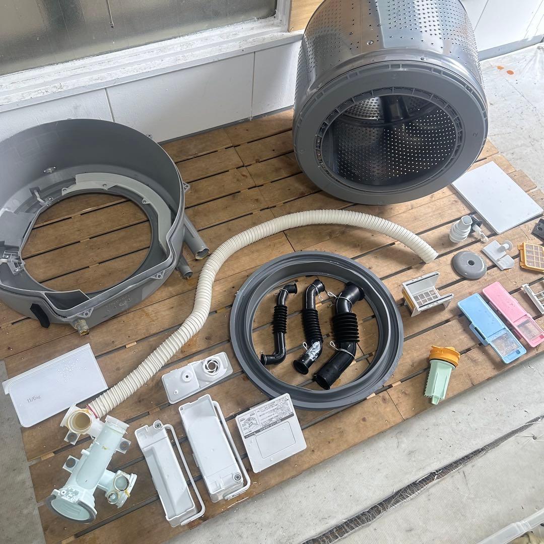 HITACHI BD-SX110GR 2022 完全分解洗浄済　ドラム式洗濯機