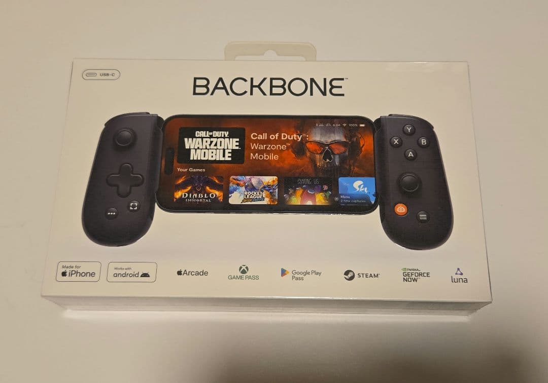 BACKBONE One (第2世代) USB-C コントローラー