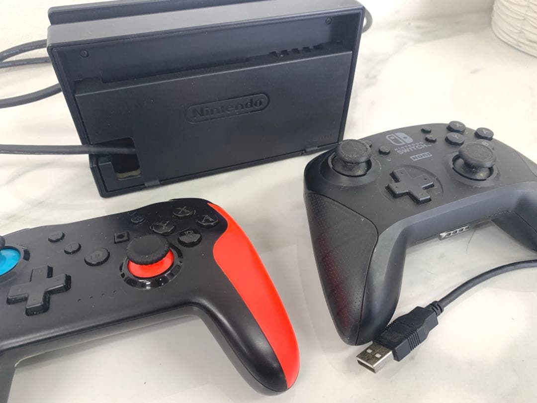 ＊【ジャンク品】Nintendo Switch HAC-001 コントローラ付き