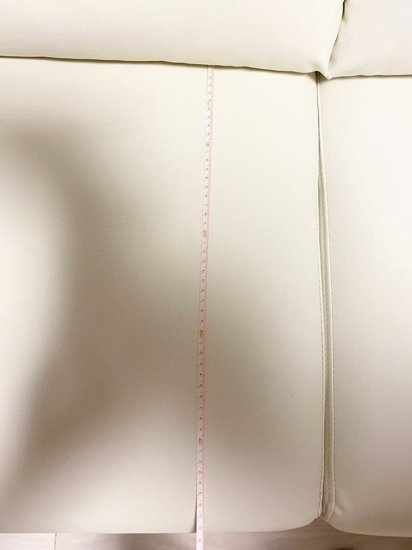 ニトリ ホワイト 2人掛けソファ MK02KD NシールドⅣ