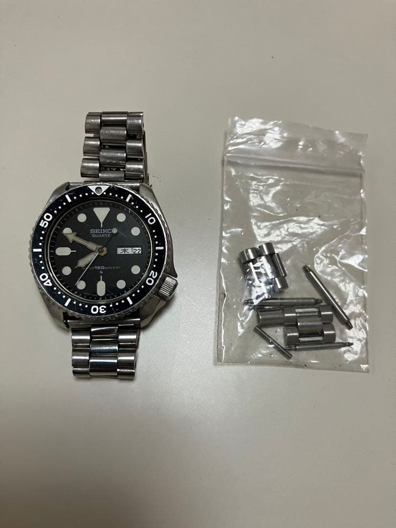 SEIKO 7548-7000クォーツ 腕時計　ジャンク品