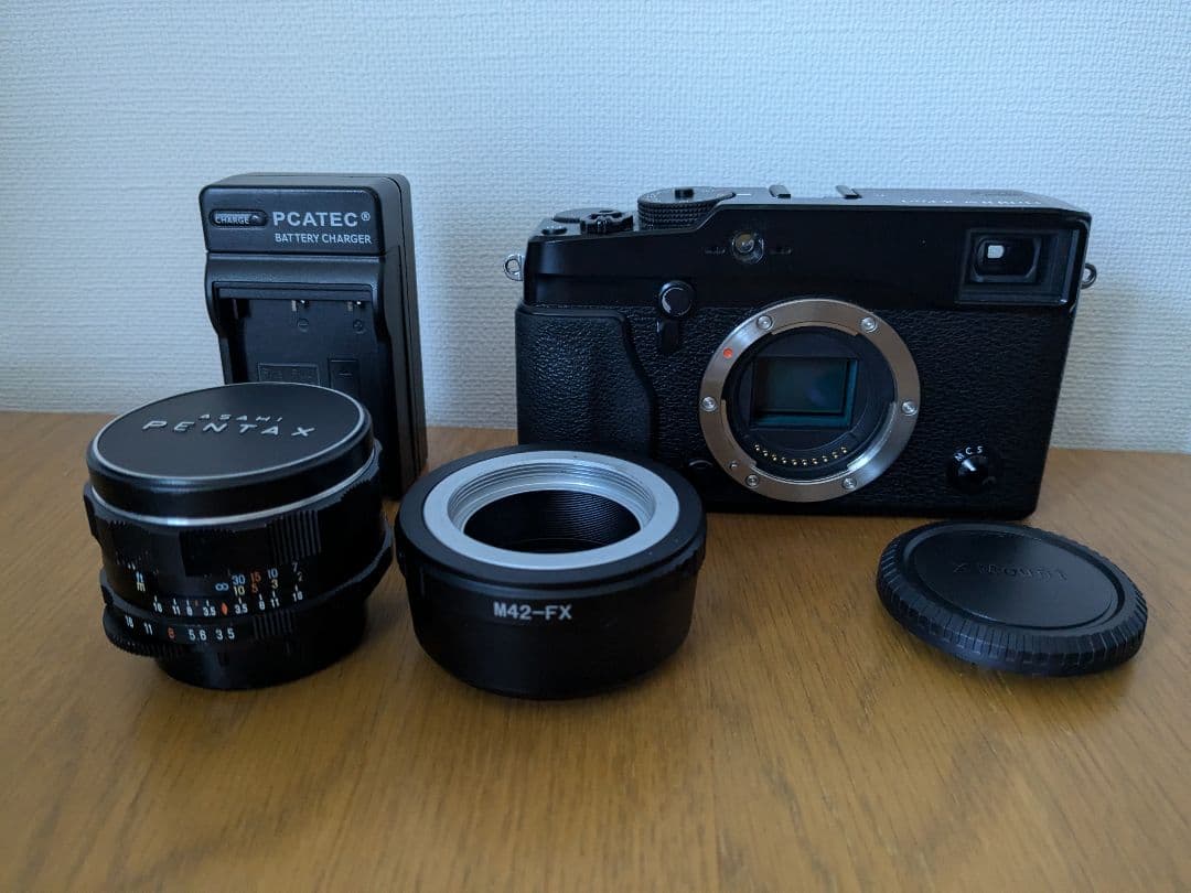 Fujifilm X-Pro1 + Pentaxレンズ + アダプター
