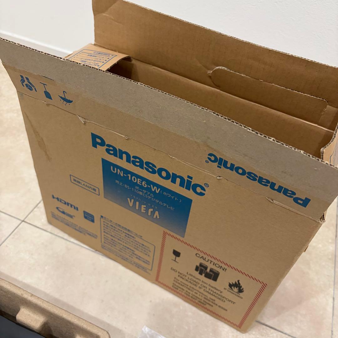 Panasonic UN-10E6-W 10インチポータブルテレビ VIERA