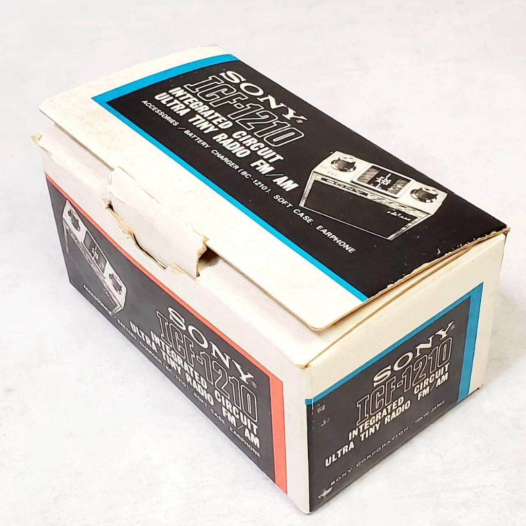 【現状品】SONY FM/AM ラジオ ICF-1210 ソニー アンティーク