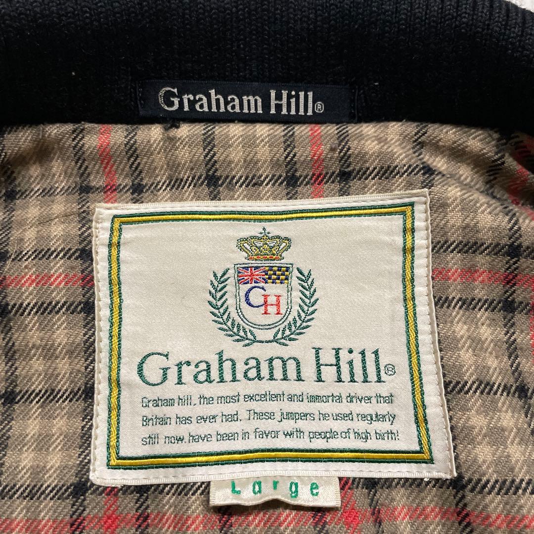 90s 日本製 グラハムヒル スイングトップ ハリントンジャケット L ブラック