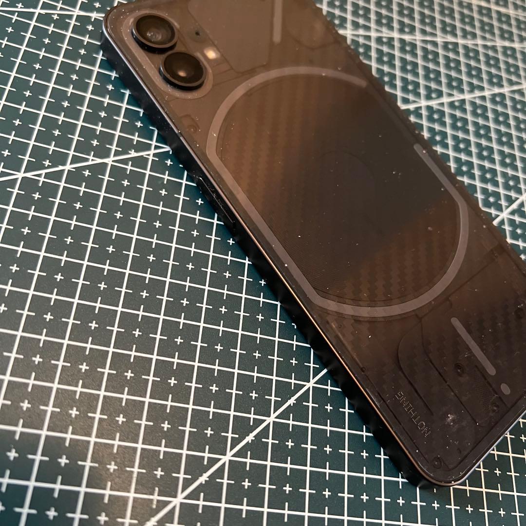 美品　nothing phone 1 黒　12GB+256GB