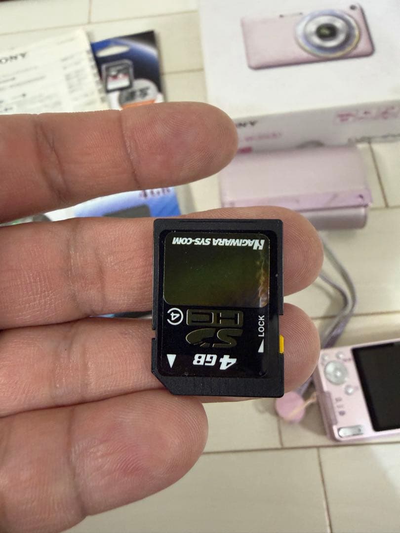 SONY サイバーショット　DSC-W350D