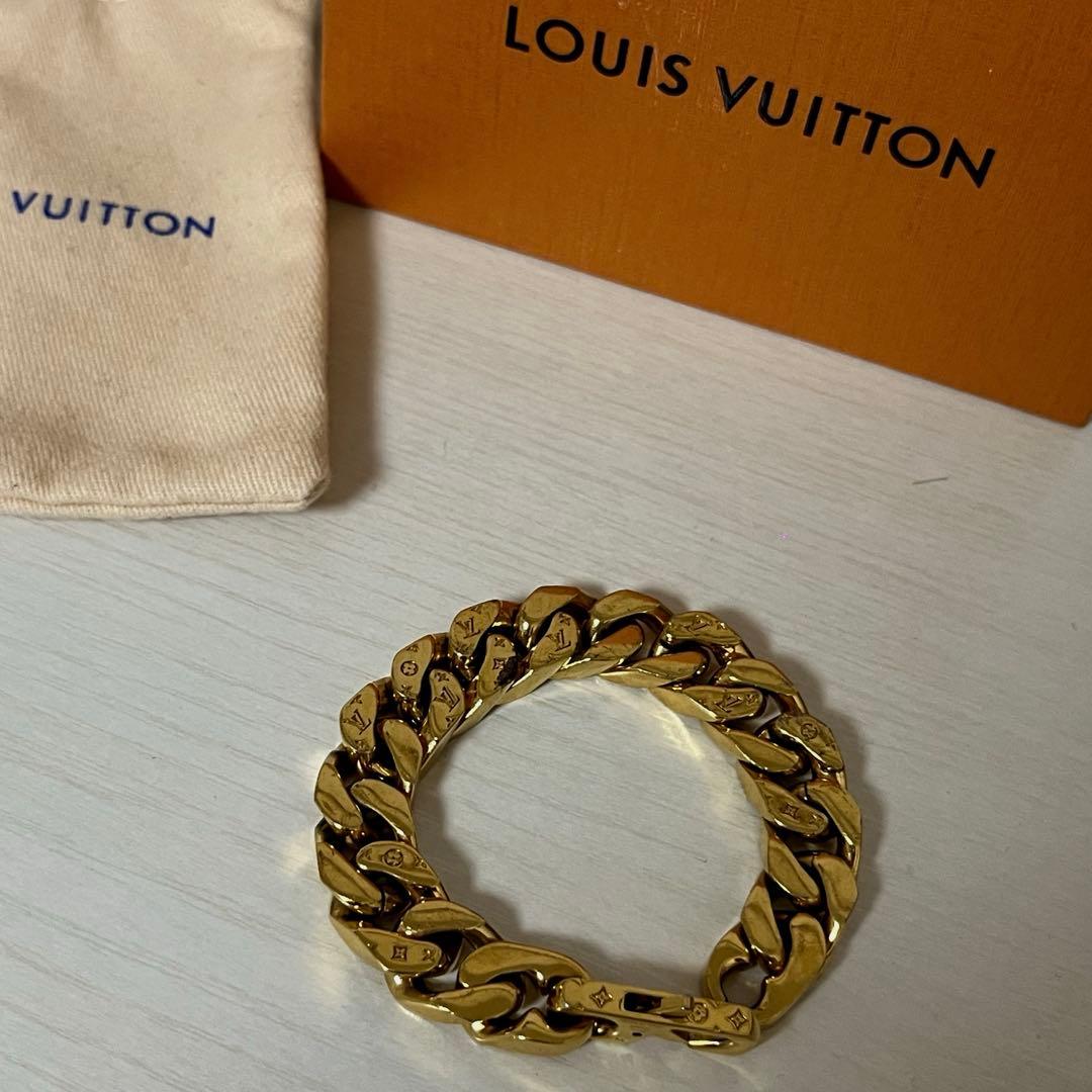LOUIS VUITTON チェーンリンクス モノグラム ブレスレット