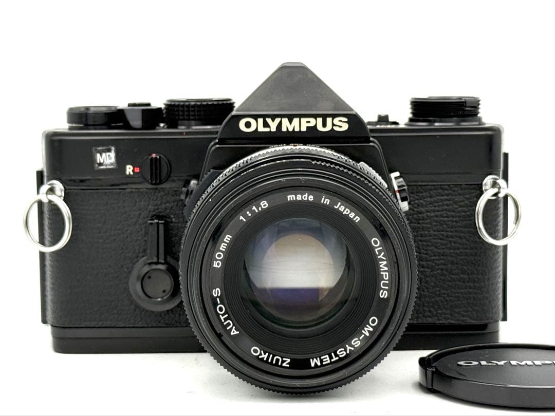 【完動品】OLYMPUS OM-1 + 標準レンズ フイルム一眼　動作確認済み