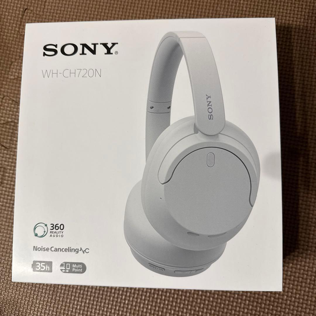 SONY WH-CH720N ヘッドホン　ホワイト