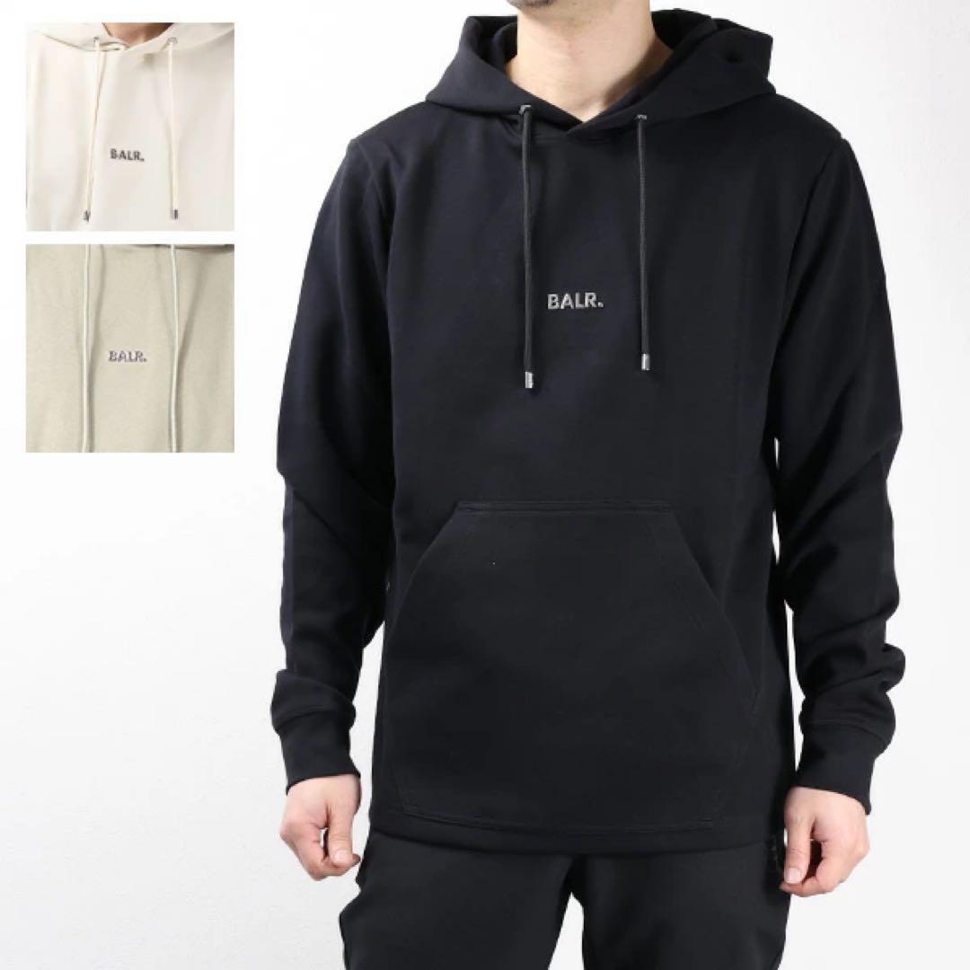 特価‼︎ BALR ボーラー パーカー　ブラック　L