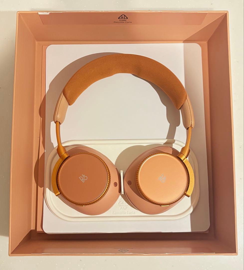 B&O Beoplay H100 ワイヤレスヘッドホン サンセットアプリコット