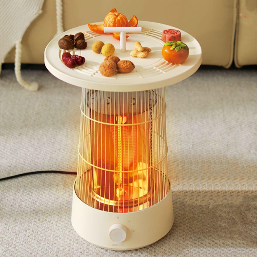 KOMONOテーブルヒーター-Circle Warm 電気ストーブ電気ヒーター