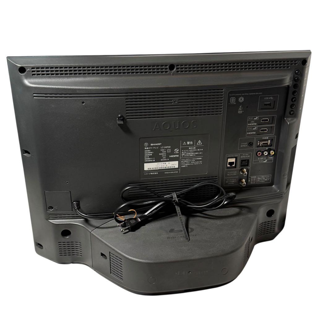 にこ SHARP AQUOS LC-24R30 24V型 液晶テレビ
