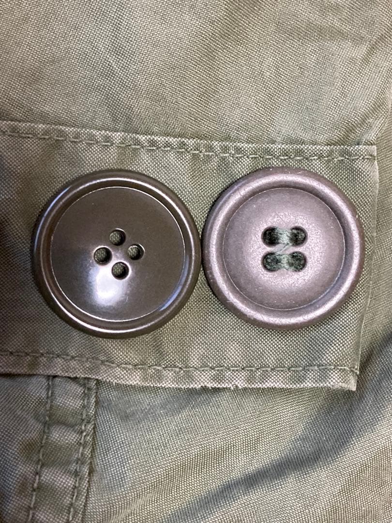 M65フィッシュテールパーカー 黒ジップ　ライナー付USED 1972年製　S