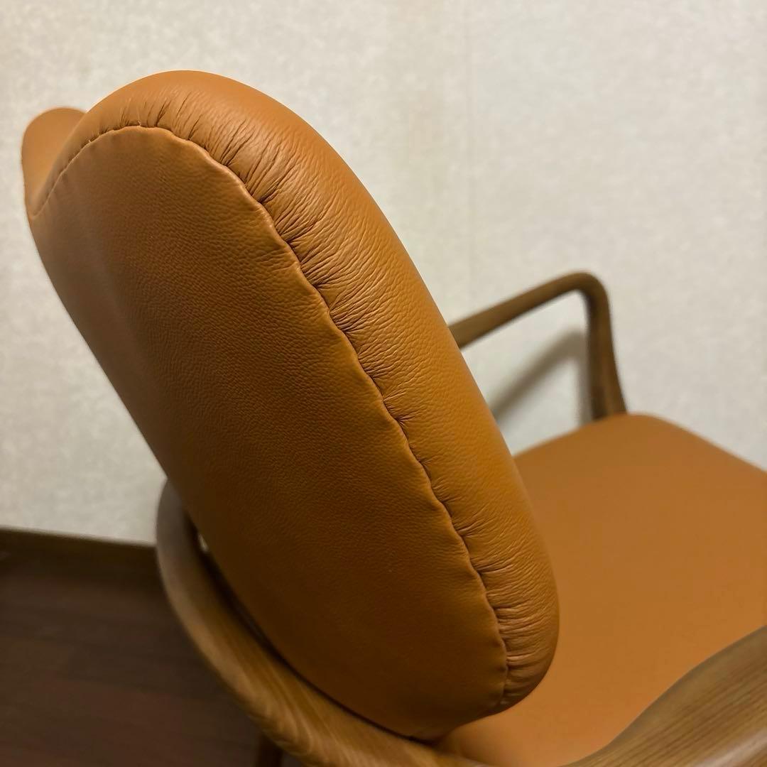 【極美品】フィンユール ラウンジチェア 総革 リプロダクト